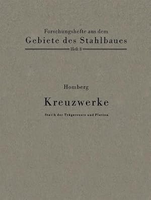 Bild des Verkufers fr Kreuzwerke : Statik der Trgerroste und Platten zum Verkauf von AHA-BUCH GmbH