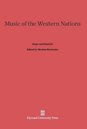 Seller image for Music of the Western Nations for sale by AHA-BUCH GmbH