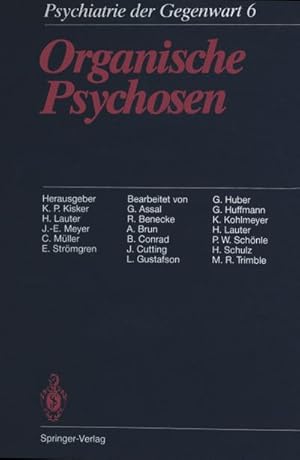 Seller image for Organische Psychosen for sale by AHA-BUCH GmbH