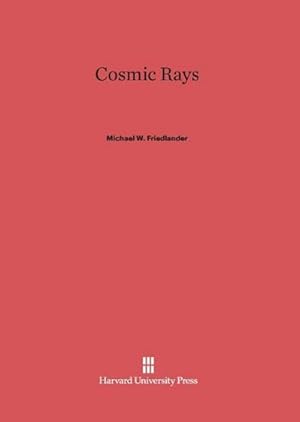 Imagen del vendedor de Cosmic Rays a la venta por AHA-BUCH GmbH