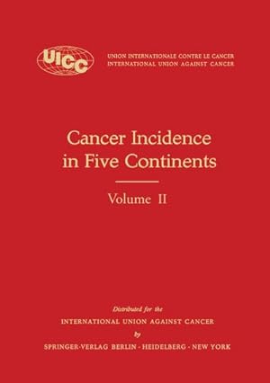 Bild des Verkufers fr Cancer Incidence in Five Continents : Volume II  1970 zum Verkauf von AHA-BUCH GmbH