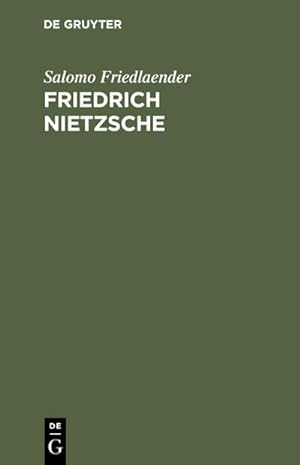 Bild des Verkufers fr Friedrich Nietzsche : Eine intellektuale Biographie zum Verkauf von AHA-BUCH GmbH