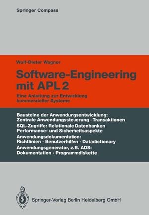 Bild des Verkufers fr Software-Engineering mit APL2 : Eine Anleitung zur Entwicklung kommerzieller Systeme zum Verkauf von AHA-BUCH GmbH