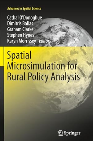 Image du vendeur pour Spatial Microsimulation for Rural Policy Analysis mis en vente par AHA-BUCH GmbH