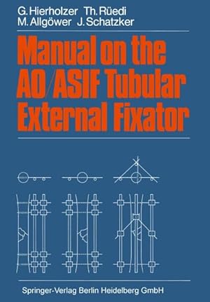 Bild des Verkufers fr Manual on the AO/ASIF Tubular External Fixator zum Verkauf von AHA-BUCH GmbH