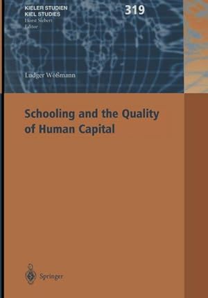 Bild des Verkufers fr Schooling and the Quality of Human Capital zum Verkauf von AHA-BUCH GmbH