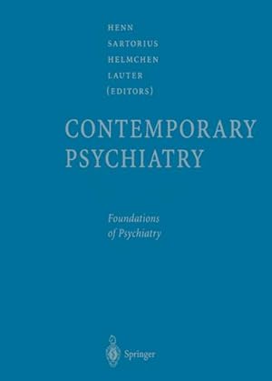 Immagine del venditore per Contemporary Psychiatry venduto da AHA-BUCH GmbH