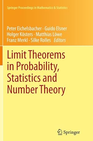 Immagine del venditore per Limit Theorems in Probability, Statistics and Number Theory : In Honor of Friedrich Gtze venduto da AHA-BUCH GmbH