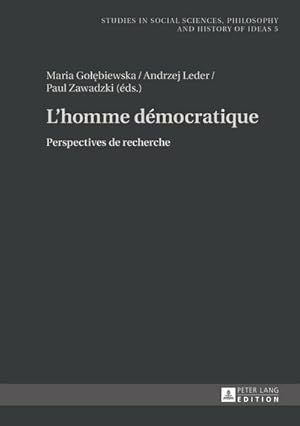 Seller image for Lhomme dmocratique : Perspectives de recherche for sale by AHA-BUCH GmbH