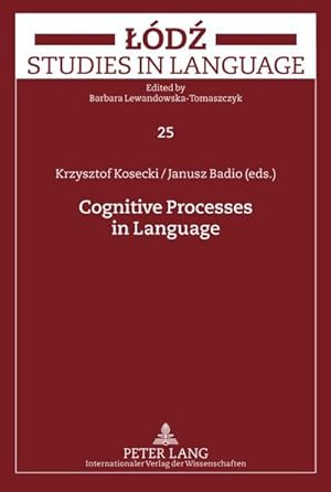 Seller image for Cognitive Processes in Language for sale by AHA-BUCH GmbH