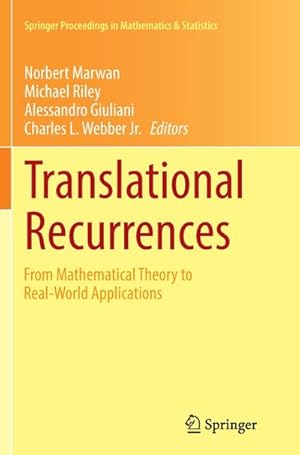 Bild des Verkufers fr Translational Recurrences : From Mathematical Theory to Real-World Applications zum Verkauf von AHA-BUCH GmbH