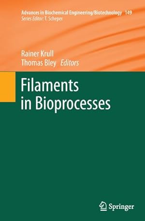 Bild des Verkufers fr Filaments in Bioprocesses zum Verkauf von AHA-BUCH GmbH