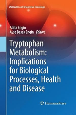 Bild des Verkufers fr Tryptophan Metabolism: Implications for Biological Processes, Health and Disease zum Verkauf von AHA-BUCH GmbH