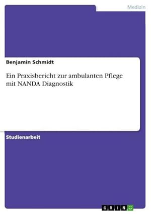 Bild des Verkufers fr Ein Praxisbericht zur ambulanten Pflege mit NANDA Diagnostik zum Verkauf von AHA-BUCH GmbH