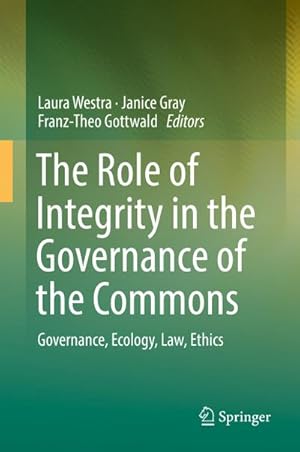 Bild des Verkufers fr The Role of Integrity in the Governance of the Commons : Governance, Ecology, Law, Ethics zum Verkauf von AHA-BUCH GmbH