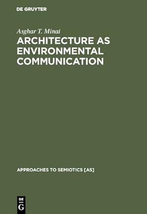 Image du vendeur pour Architecture as Environmental Communication mis en vente par AHA-BUCH GmbH