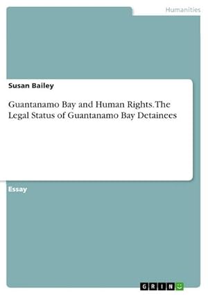Bild des Verkufers fr Guantanamo Bay and Human Rights. The Legal Status of Guantanamo Bay Detainees zum Verkauf von AHA-BUCH GmbH