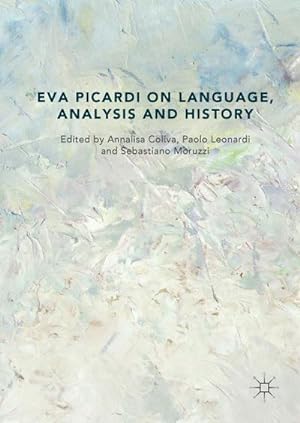 Bild des Verkufers fr Eva Picardi on Language, Analysis and History zum Verkauf von AHA-BUCH GmbH
