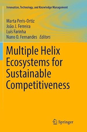Bild des Verkufers fr Multiple Helix Ecosystems for Sustainable Competitiveness zum Verkauf von AHA-BUCH GmbH