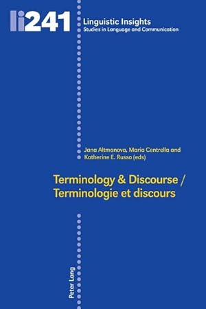 Bild des Verkufers fr Terminology & Discourse/Terminologie et discours zum Verkauf von AHA-BUCH GmbH