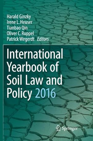 Bild des Verkufers fr International Yearbook of Soil Law and Policy 2016 zum Verkauf von AHA-BUCH GmbH
