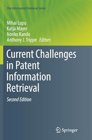 Bild des Verkufers fr Current Challenges in Patent Information Retrieval zum Verkauf von AHA-BUCH GmbH