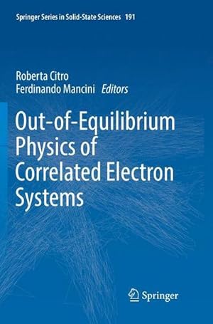 Bild des Verkufers fr Out-of-Equilibrium Physics of Correlated Electron Systems zum Verkauf von AHA-BUCH GmbH