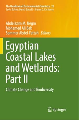 Bild des Verkufers fr Egyptian Coastal Lakes and Wetlands: Part II : Climate Change and Biodiversity zum Verkauf von AHA-BUCH GmbH