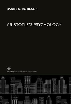 Bild des Verkufers fr AristotleS Psychology zum Verkauf von AHA-BUCH GmbH