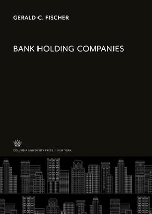 Image du vendeur pour Bank Holding Companies mis en vente par AHA-BUCH GmbH