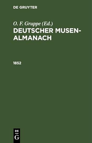 Bild des Verkufers fr 1852 zum Verkauf von AHA-BUCH GmbH