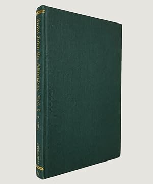 Bild des Verkufers fr Anglo-Norman Texts Saint John the Almsgiver Vol. I. zum Verkauf von Keel Row Bookshop Ltd - ABA, ILAB & PBFA