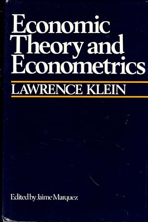 Bild des Verkufers fr Economic Theory and Econometrics zum Verkauf von Kenneth Mallory Bookseller ABAA