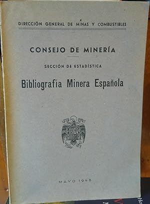 BIBLIOGRAFÍA MINERA ESPAÑOLA