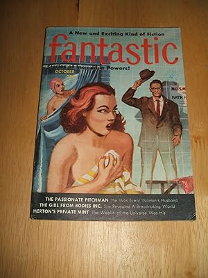 Image du vendeur pour Fantastic October 1956 mis en vente par biblioboy