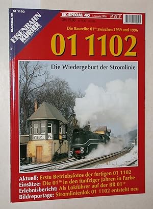 Bild des Verkufers fr Eisenbahn Kurier Special / EK-Special 40, 1. Quartal 1996: Die Baureihe 01 zwischen 1939 und 1996. Die Wiedergeburt der Stromlinie. zum Verkauf von Versandantiquariat Kerstin Daras