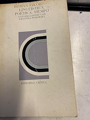 LINGÜÍSTICA, POETICA, TIEMPO. CONVERSACIONES CON KRYSTINA POMORSKA.