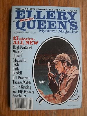 Image du vendeur pour Ellery Queen's Mystery Magazine Febraury 1979 mis en vente par Scene of the Crime, ABAC, IOBA