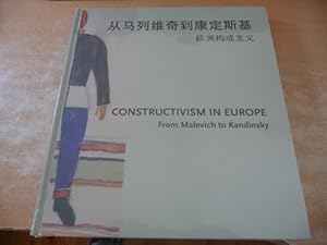 Bild des Verkufers fr Constructivism in Europe - From Malevich to Kandinsky (Dr. Michael Schaefer, Prof. Fan Di an, Prof. Christa Lodder, Prof. Francois Jullien) zum Verkauf von Gebrauchtbcherlogistik  H.J. Lauterbach