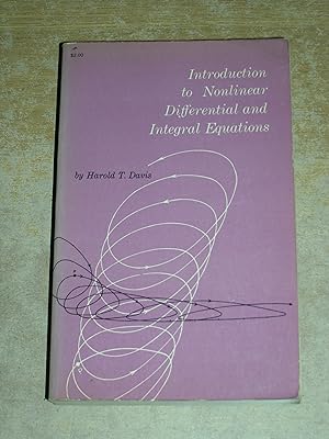 Image du vendeur pour Introduction to Nonlinear Differential and Integral Equations mis en vente par Neo Books