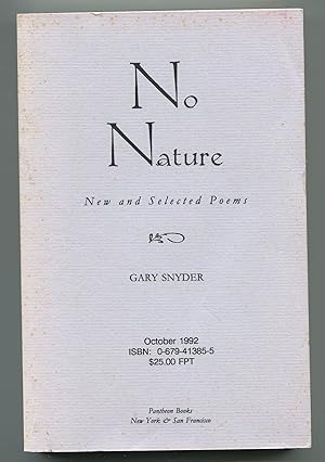 Seller image for No Nature for sale by Monroe Stahr Books