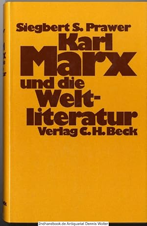 Bild des Verkufers fr Karl Marx und die Weltliteratur zum Verkauf von Dennis Wolter