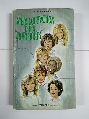 Imagen del vendedor de Siete corazones para "siete notas" a la venta por Libros Ambig