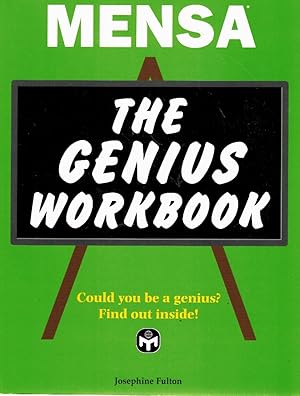 Seller image for MENSA GENIUS WORKBOOK for sale by Z-A LLC