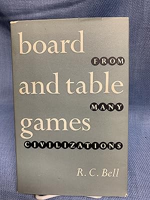 Imagen del vendedor de Board and Table Games from Many Civilizations. a la venta por Bryn Mawr Bookstore