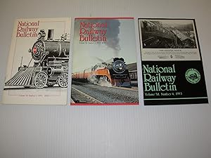 National Railway Bulletin, Volume 58, Numbers 1, 2, 4, 5 and 6, 1993 [Lot of 5]