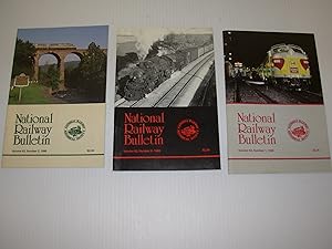 National Railway Bulletin, Volume 63, Numbers 2 and 6, 1998; and Volume 64, Number 1, 1999 [Lot o...