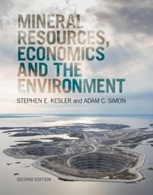 Seller image for Mineral Resources, Economics and the Environment for sale by BuchWeltWeit Ludwig Meier e.K.