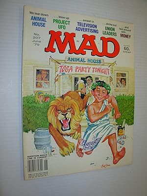 MAD [magazine], Number 207, June 1979 {Cover: Animal House: Toga Party Tonight]