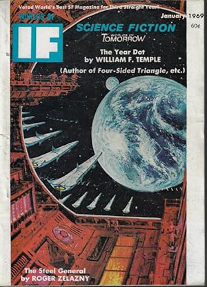 Imagen del vendedor de IF Worlds of Science Fiction: January, Jan. 1969 ("Steel General"; "Six Gates to Limbo") a la venta por Books from the Crypt